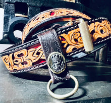 Laden Sie das Bild in den Galerie-Viewer, Exklusiver Gürtel !Einzelstück! Monster Akanthus Gürtelriemen