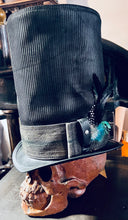 Laden Sie das Bild in den Galerie-Viewer, Zylinder Hut !EINZELSTÜCK! &quot;Model Linkoln&quot; / Hoher Zylinder