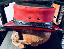 Laden Sie das Bild in den Galerie-Viewer, Zylinder Hut !EINZELSTÜCK! &quot;RED STYLE&quot;