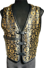 Laden Sie das Bild in den Galerie-Viewer, Lederweste !Einzelstück! &quot;Dollarcoin Wasserbüffelleder&quot;