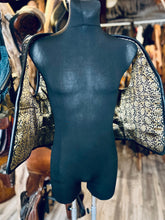 Laden Sie das Bild in den Galerie-Viewer, Lederweste !Einzelstück! &quot;Poseidon Tribal&quot; Wasserbüffel