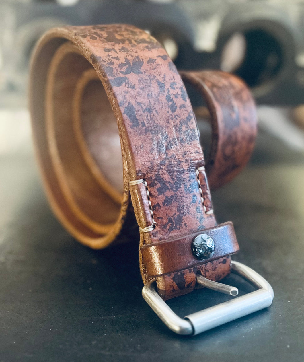 Gürtel exklusiv -  5,65mm starker Gürtelriemen